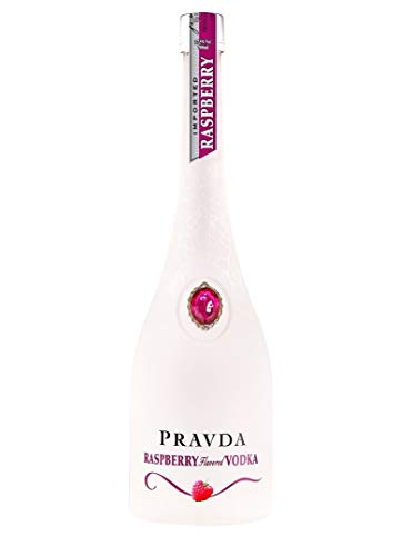 Pravda Vodka Raspberry Wodka aus Polen, 1er Pack (1 x 700 ml) von Prawda