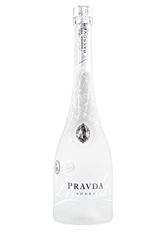 Pravda Vodka 40% limited Edition"Kosher for Passover" - absolut reiner Vodkageschmack 1x 0,7l von Prawda