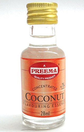 Coconut Food Flavouring Essence Preema 28 ml Flasche von Preema