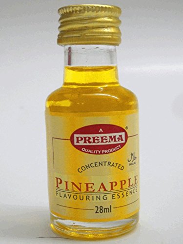 Essenz Ananas, Lebensmittelaroma, Preema, 28 ml Flasche von Preema