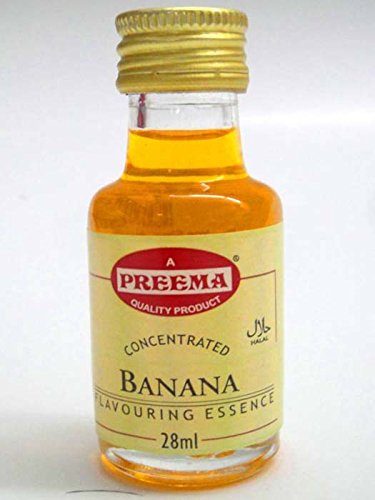 Essenz mit Bananenaroma, Preema, 28 ml Flasche von Preema