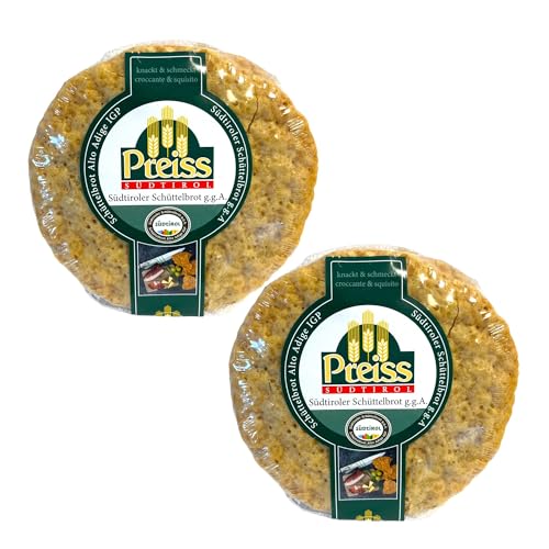 Südtiroler Schüttelbrot Handgebacken Traditionelles Handwerk Knusprig Roggenbrot Authentischer Geschmack Südtiroler Spezialität Regionaler Genuss Roggenmehl Traditionelles Bäckerhandwerk (2x 200g) Südtiroler Schüttelbrot Handgebacken Traditionelles Handwerk Knusprig Roggenbrot Authentischer Geschmack Südtiroler Spezialität Regionaler Genuss Roggenmehl Traditionelles Bäckerhandwerk (2x 200g) von Preiss