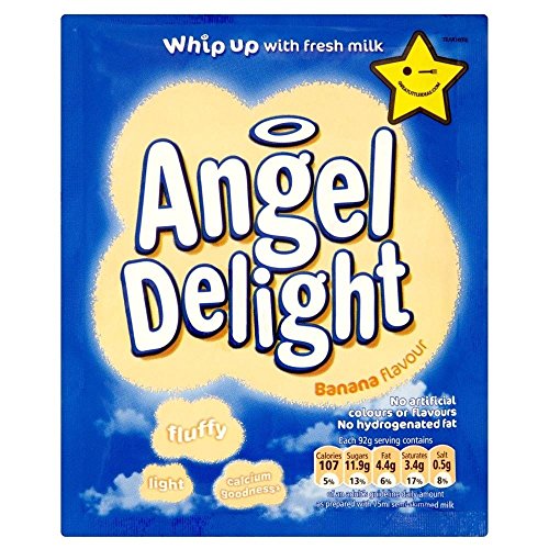 Angel Delight Banana 59g - Dessert-Mix mit Bananen Flavour Angel Delight Banana 59g - Dessert-Mix mit Bananen Flavour von Premier Foods