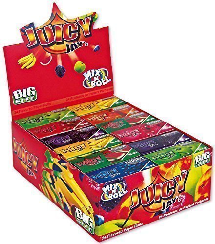 Juicy Jay's Pick n Mix Rolls - Big Size. 1 Box of 24 Rolls. by Premier Life Store von Premier Life Store