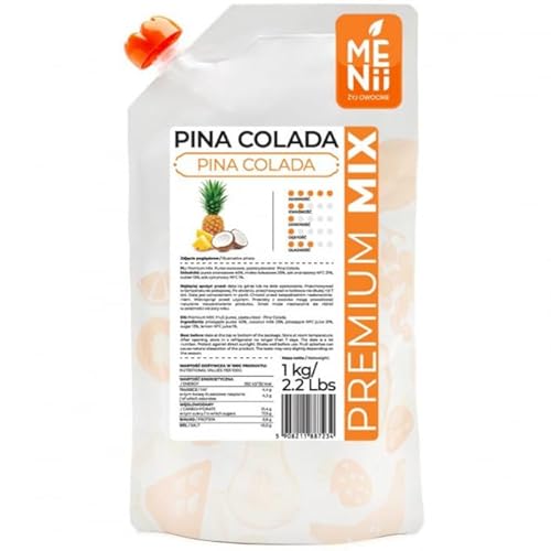 Premium-Püree Pina Colada, Ananas-Kokos-Fruchtfleisch, Smoothie, Getränkewürze, Desserts, Eis, Kuchen, Limonade, Cocktails, Desserts, Smoothies, Shakes Premium-Püree Pina Colada, Ananas-Kokos-Fruchtfleisch, Smoothie, Getränkewürze, Desserts, Eis, Kuchen, Limonade, Cocktails, Desserts, Smoothies, Shakes von PremiumPuree
