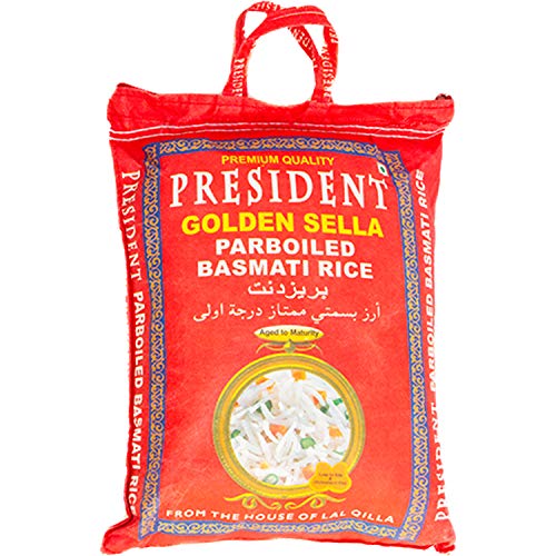 PRESIDENT - Basmati Reis Golden Sella, (1 X 5 KG) von ebaney