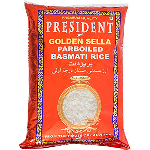 PRESIDENT - Basmati Reis Golden Sella, 20er pack (1 X 20 KG) von PRESIDENT