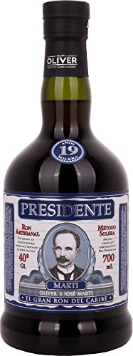 Presidente Marti 19 Anos Solera 40% Vol. 0,7 l von Presidente Marti