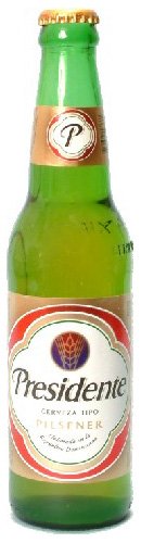 Cerveza Presidente Bier aus der Dominikanischen Republik 12 x 330 ml von Presidente
