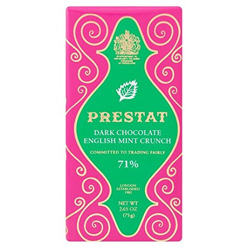 Prestat Dark Chocolate Mint Englisch Crunch Bar 75g von Prestat