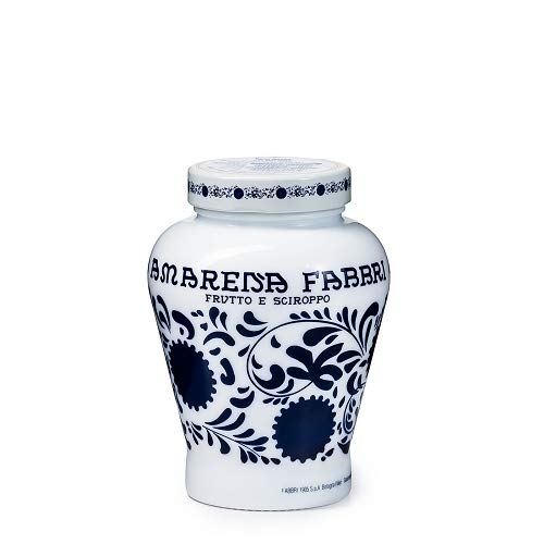 Fabbri Amarena schwarze Wildkirschen – in einer süßen und dicken Sauce (600 g) von Sattie