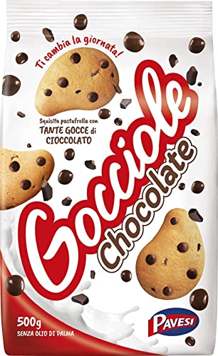 Pavesi Gocciole Schokolade, 500 g, 2 Stück Pavesi Gocciole Schokolade, 500 g, 2 Stück von Zeelec