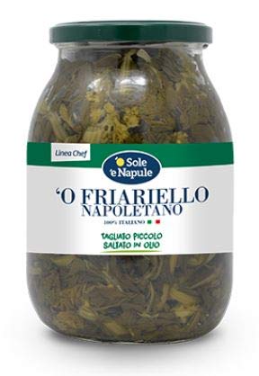 Sole é Napule Italienischer Brokkoli in Öl, 960 g (Friarielli Napoletani) von Prestige Food & Wine