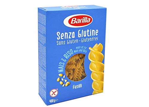 Barilla Fusilli Glutenfrei, 4 x 400 g von Prestige food and wine