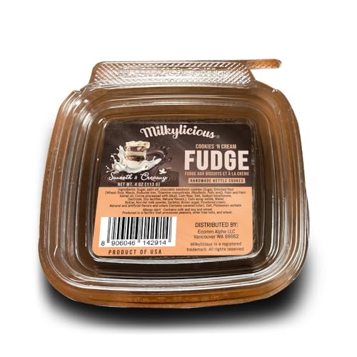 Old Fashioned Handmade Smooth Creamy Fudge - BUY 1 GET 1 FREE (Cookies & Cream (1/4 Pound)) von Pride Of India