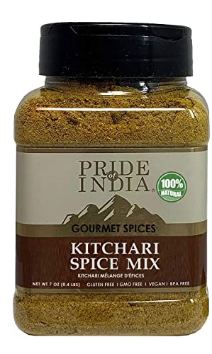 Pride Of India -Indian Kitchari Spice Gewürz - 8 Unzen (227gm) Dual-Sifting Jar (Indian Kitchari würze Doppelsiebglas) von Pride Of India