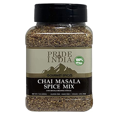 Pride Of India - Indischer Tee Gewürzmischung - Masala Chai, Halb Pfund (8 Unzen -227gm) Pack - (Indian Tee Mischung aus Gewürzen - Gewürztee) von Pride Of India