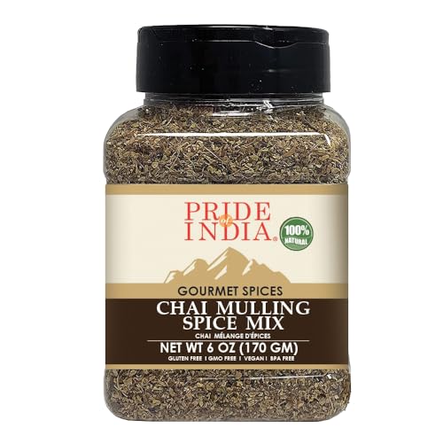 Pride Of India - Indischer Tee Gewürzmischung - Masala Chai, Halb Pfund (8 Unzen -227gm) Pack - (Indian Tee Mischung aus Gewürzen - Gewürztee) von Pride Of India