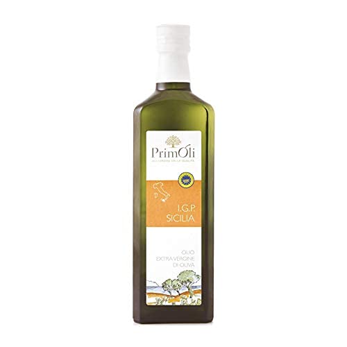 PrimOli Natives Olivenöl IGP 500 ml – es ist das ideale Gewürz direkt aus der Flasche für Gemüsesoßen, gegrillten Fisch und Frischkäse. von PrimOli