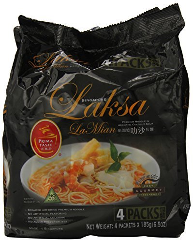 Prima Taste Laksa Coconut Curry Lamian Noodles, 26 Ounce by Prima Taste Prima Taste Laksa Coconut Curry Lamian Noodles, 26 Ounce by Prima Taste von Prima Taste