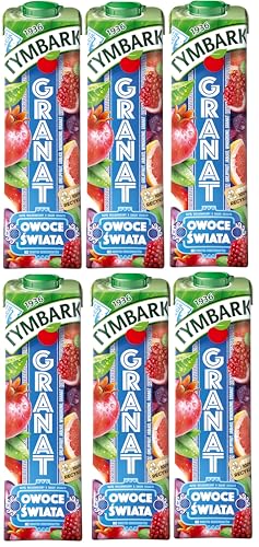 6 x Tymbark Granatapfel Multifrucht-Getränk 1L / Owoce Swiata 6 x Tymbark Granatapfel Multifrucht-Getränk 1L / Owoce Swiata von Prima