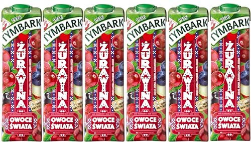 6 x Tymbark Moosbeere Mehrfrucht Getränk 1L / Owoce Swiata Zurawina 6 x Tymbark Moosbeere Mehrfrucht Getränk 1L / Owoce Swiata Zurawina von Prima