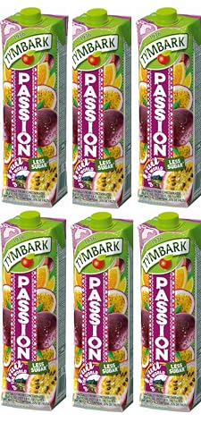 6 x Tymbark Passionsfrucht Multifrucht-Getränk 1L / Owoce Swiata 6 x Tymbark Passionsfrucht Multifrucht-Getränk 1L / Owoce Swiata von Prima