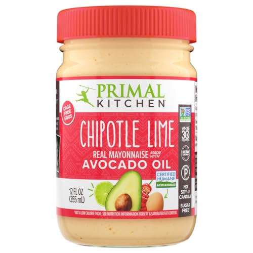 Primal Kitchen Chipotle Lime Avocado Mayo 12 oz. by Primal Kitchen Primal Kitchen Chipotle Lime Avocado Mayo 12 oz. by Primal Kitchen von Primal Kitchen