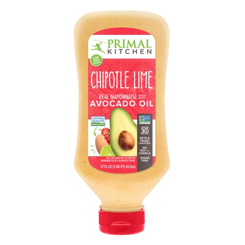Primal Kitchen Squeeze Chipotle Lime Mayo mit Avocadoöl, 482 ml Primal Kitchen Squeeze Chipotle Lime Mayo mit Avocadoöl, 482 ml von Primal Kitchen