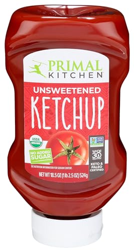 Primal Kitchen Unsweetened Squeeze Ketchup, 525 ml von Primal Kitchen