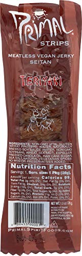 Primal Spirit Primalstreifen Teriyaki Seitan 24 Stück Primal Spirit Primalstreifen Teriyaki Seitan 24 Stück von Primal Spirit Foods