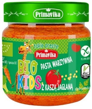 Gemüsepaste mit Hirse BIO KIDS 160 g Primavika von Primavika