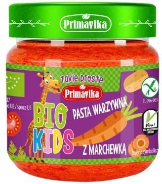 Gemüsepaste mit Karotten BIO KIDS 160 g Primavika von Primavika