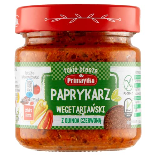 Paprika paste vegetarian with red quinoa 160 g Primavika Paprika paste vegetarian with red quinoa 160 g Primavika von PRIMAVIKA