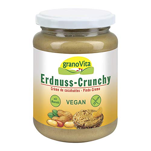 granoVita Erdnusscreme Crunchy - 350g von Primavita