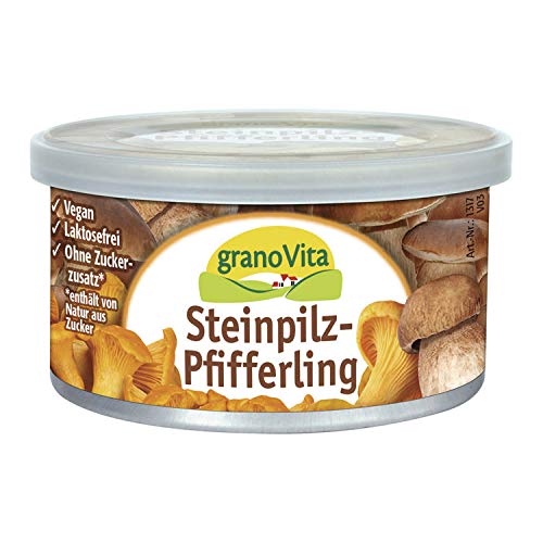 granoVita Pastete Steinpilz-Pfifferling, 125g von PRIMAVITA