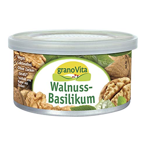 granoVita Pastete Walnuss-Basilikum, 125g von PRIMAVITA