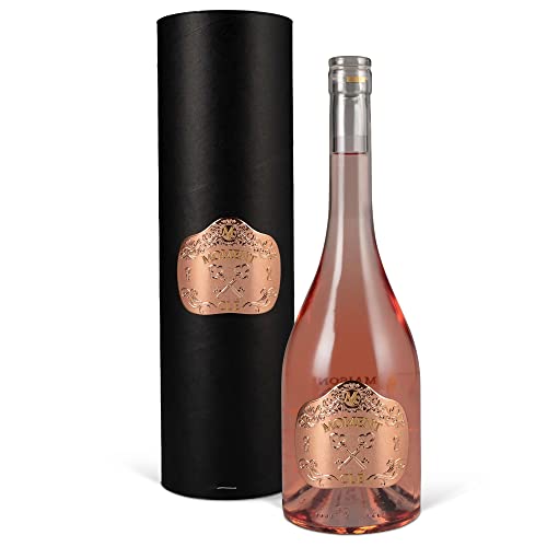 Moment Clé - Rosé d'excellence in Rundhülse (0,75 l) die besondere Flasche mit Glaskorken - Der Wein für Schlüsselmomente von Prime Presents