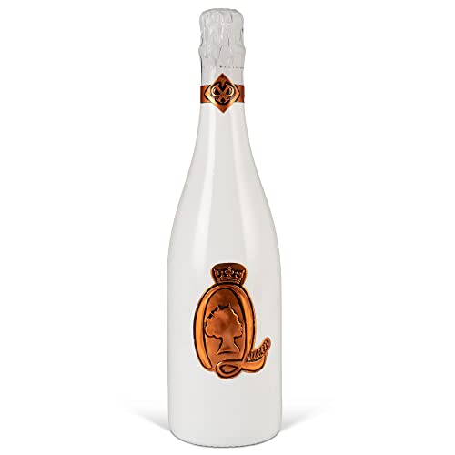 Queen Rosé Sekt (0,75 l) in der weißen Flasche - für alle Damen die eine Königin sind von Prime Presents