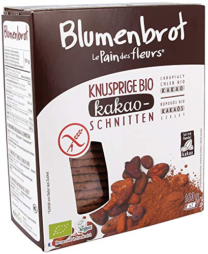 Priméal Knäckebrot "Blumenbrot" mit Kakao (160 g) - Bio von Primeal