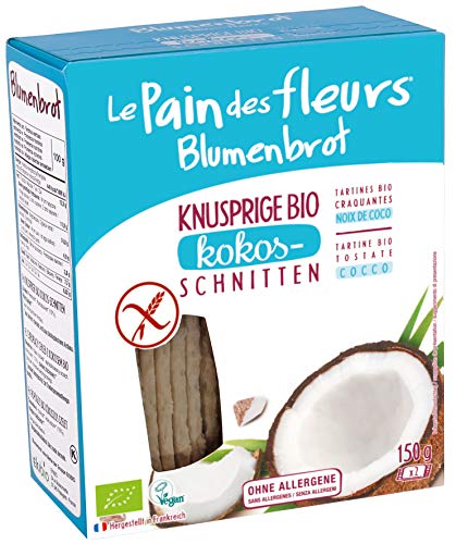 Priméal Knäckebrot "Blumenbrot" mit Kokos (150 g) - Bio von Primeal