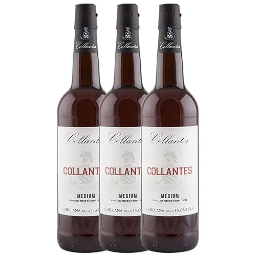 Primitivo Collantes Médium Jerez-Xérès-Sherry 75 cl (Schachtel mit 3 Flaschen von 75 cl) von Primitivo Collantes