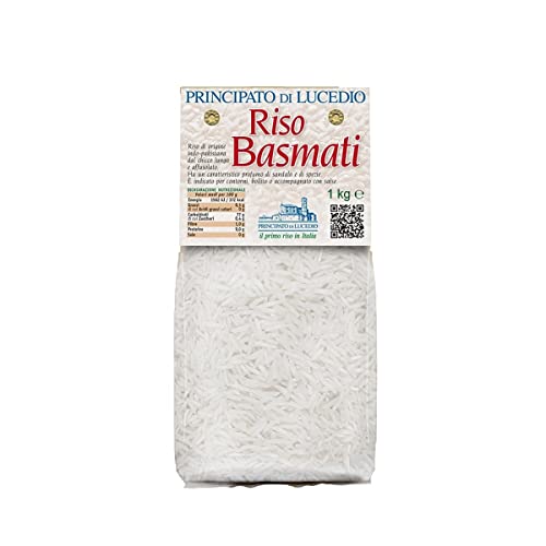 Principato di Lucedio - Basmati-Reis - 1 kg - in Zellophan-Beutel mit Schutzatmosphäre von Principato di Lucedio