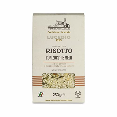 Principato di Lucedio - Kürbisrisotto mit und APPLE - 250 g - in Zellophan-Beutel mit Schutzatmosphäre von Principato di Lucedio