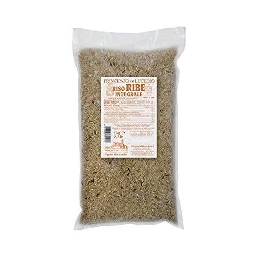 Principato di Lucedio - RIBE brauner Reis - 1 kg - in Zellophan-Beutel mit Schutzatmosphäre von Principato di Lucedio