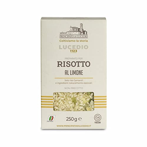 Principato di Lucedio - RISOTTO mit LEMON - 250 g - in Zellophan-Beutel mit Schutzatmosphäre von Principato di Lucedio