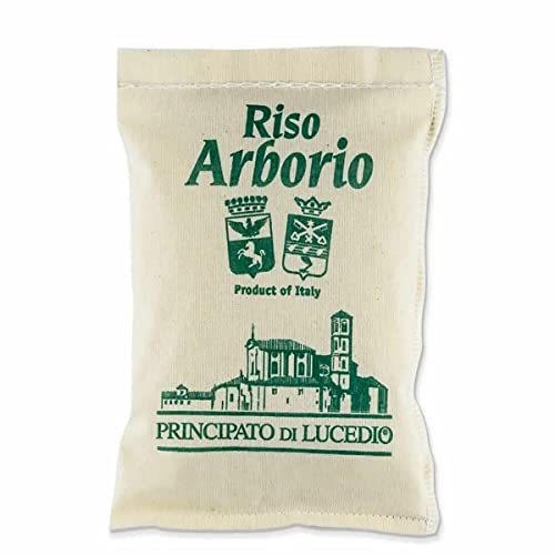 Principato di Lucedio - Reis ARBORIO - 1 kg - in Zellophan-Beutel mit Schutzatmosphäre und Sack Leinwand von Principato di Lucedio
