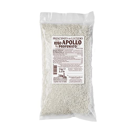 Principato di Lucedio - Reis parfümiert APOLLO - 1kg - in Zellophan-Beutel mit Schutzatmosphäre von Principato di Lucedio