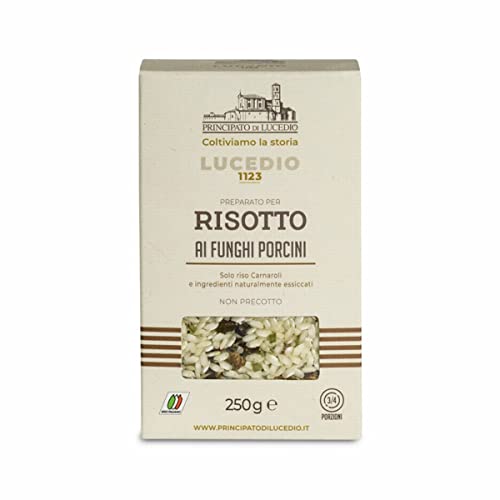 Principato di Lucedio - Risotto mit Steinpilzen - 250 g - in Zellophan-Beutel mit Schutzatmosphäre von Principato di Lucedio