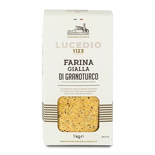 Principato di Lucedio - YELLOW MEHL für POLENTA für - 1 kg - in Zellophan-Beutel mit Schutzatmosphäre von Principato di Lucedio